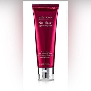 Estee Lauder Nutritious Super-Pomegranate Radiant Energy 2-In-1 Cleansing F. NWT